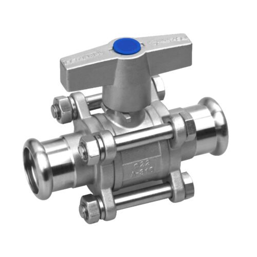 3PC Ball Valve Press End ∅15-∅28