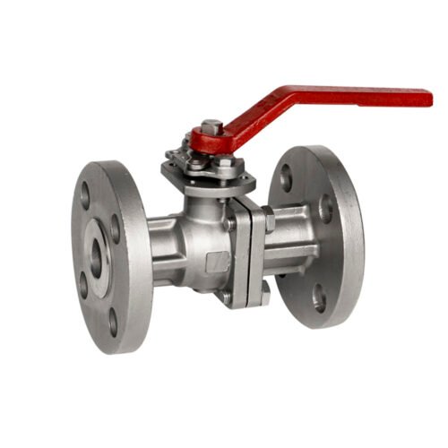 2PC Flange Ball Valve with M.PAD 300LBS