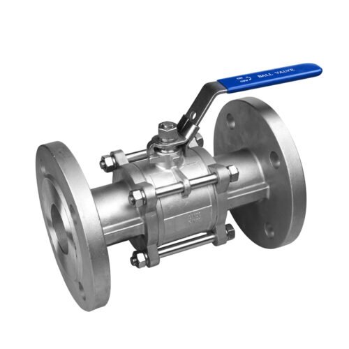 3PC Flanged Ball Valve DIN