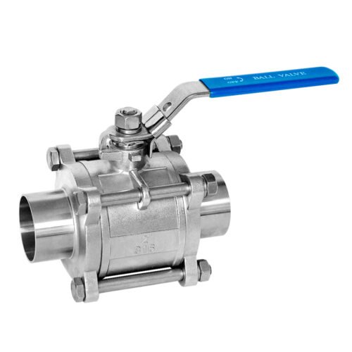 3PC Ball Valve BW Sanitary Cavity Filled