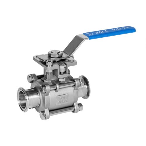 3PC Ball Valve Tri-Clamp Ends